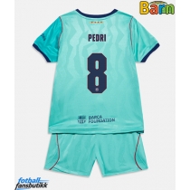 Barcelona Pedri Gonzalez #8 Tredjedraktsett Barn 2026-27 Kortermet (+ Korte bukser)